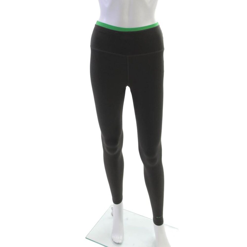 PE Nation Womens Ankle Leggings Black Nylon Size XS